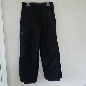 Champion Boys Ski Snow Pants Size M (8-10) Black